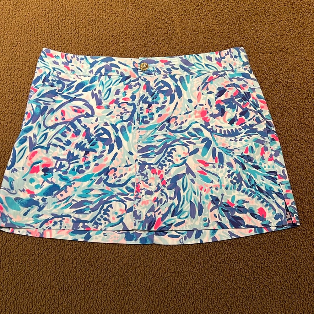 Pink and blue Lily Pulitzer Skirt